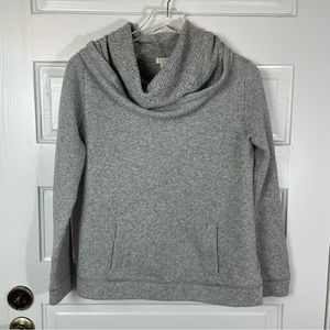 J Crew sweatshirt with cowl neck
